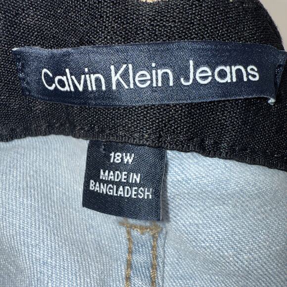 Size 18W - Women’s Calvin Klein Jeans High Rise Straight NWT - Picture 7 of 16